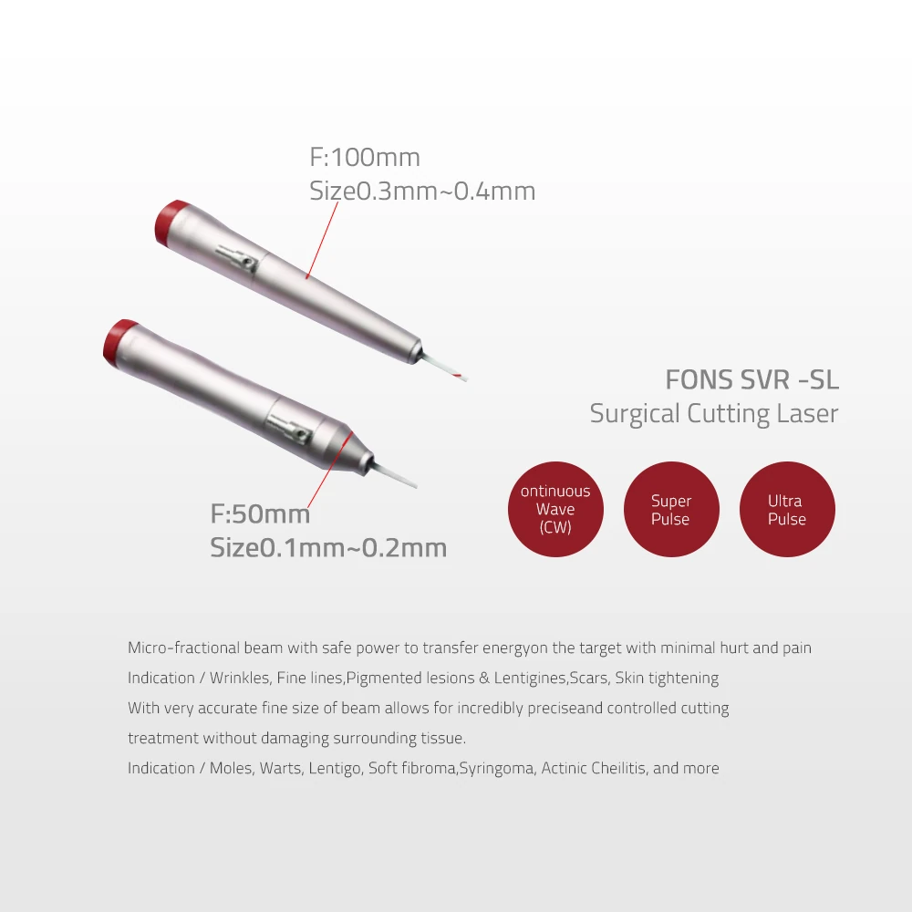 FONS-SVR 10600nm CO2 FRACTIONAL LASER MACHINE